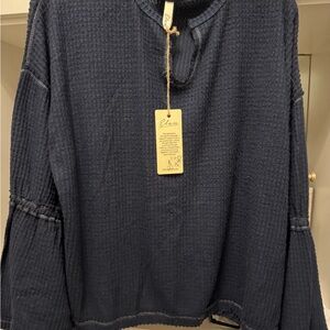 Elan Men's Deep Blue Crewneck Sweater
